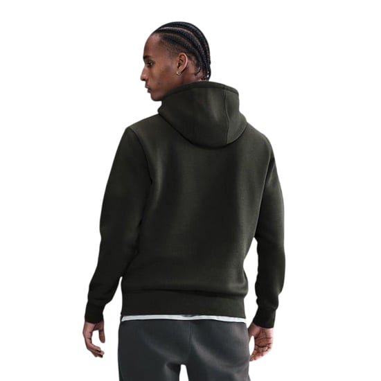 Nike Heren Club Fleece Pullover Hoodie (Sequoia Rood) - Image 3