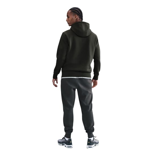 Nike Heren Club Fleece Pullover Hoodie (Sequoia Rood) - Image 4