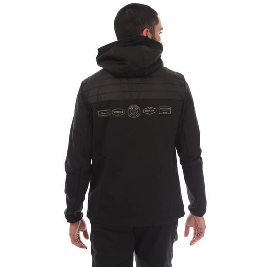 Mercier Heren Dynamic Full Zip Hoodie (Zwart) - Image 3