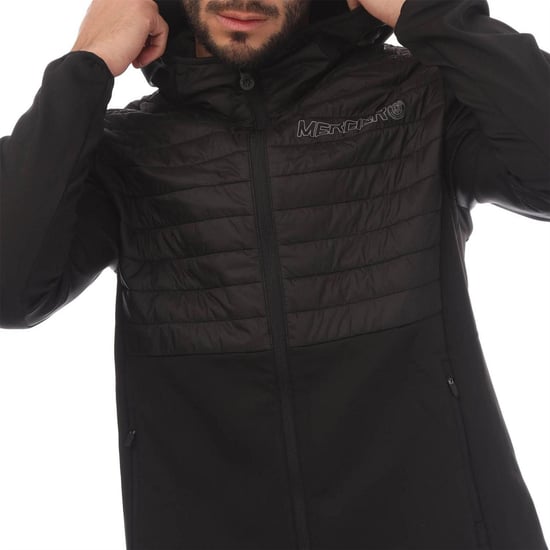 Mercier Heren Dynamic Full Zip Hoodie (Zwart) - Image 4
