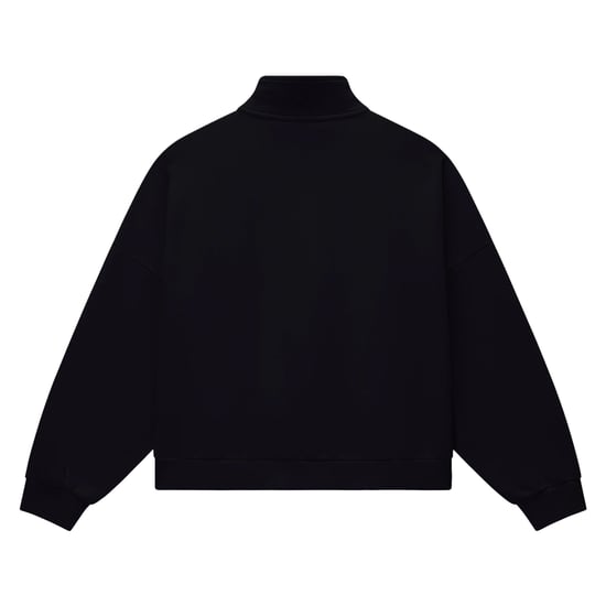 Napapijri Dames/Dames Almas Sweatshirt met Kwartrits (Zwart) - Image 3
