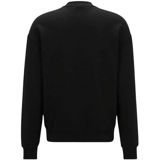 Hugo Heren Niero Box Logo Crew Neck Sweatshirt (Zwart) - Image 2