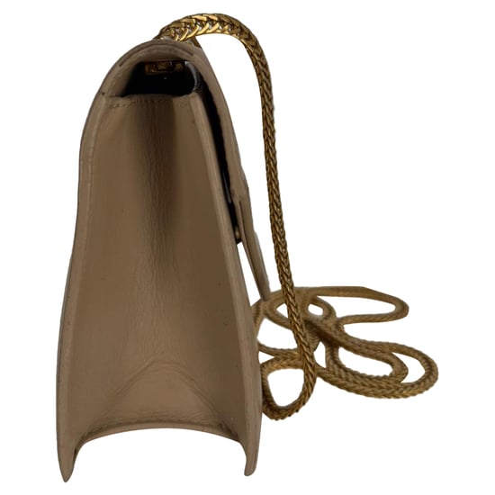 Saint Laurent Betty Crossbodytas in beige leer - Image 4