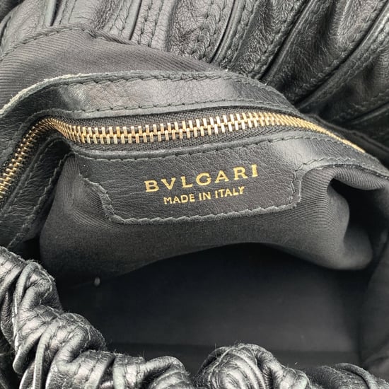 Bvlgari leren draagtas Monete - Image 6