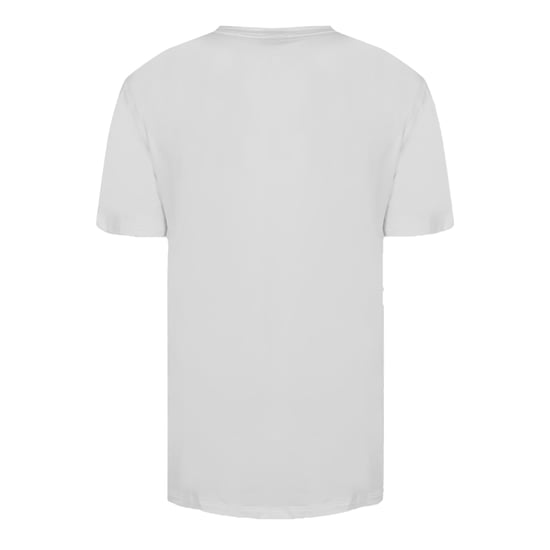 Boss Heren Wedstrijd Logo Crew Hals T-shirt (Wit) - Image 3