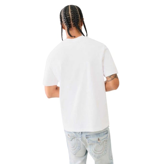 True Religion Katoenen heren-T-shirt (Wit) - Image 3