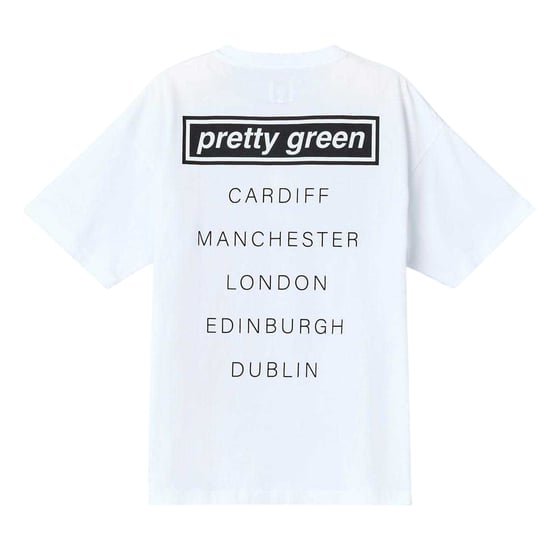 Pretty Green Live Forever T-shirt voor heren (Wit) - Image 3