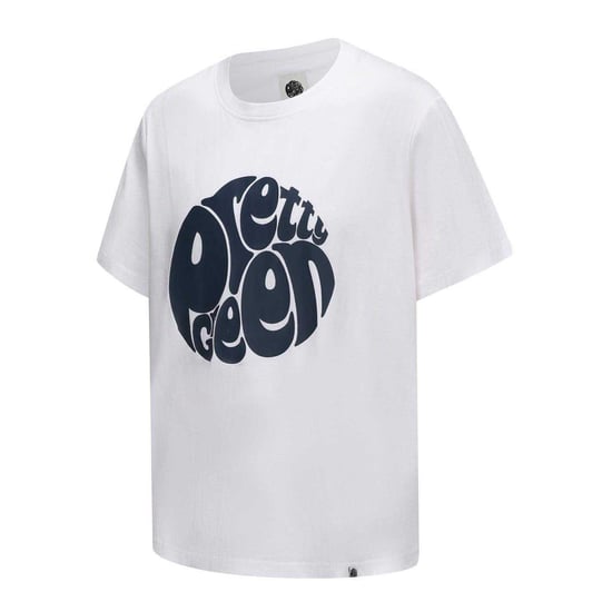 Pretty Green Heren T-shirt katoen met logo (Wit) - Image 3