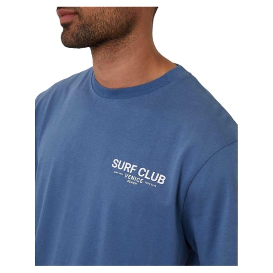 Threadbare Watson Regular T-shirt voor heren (Denim Blauw) - Image 3