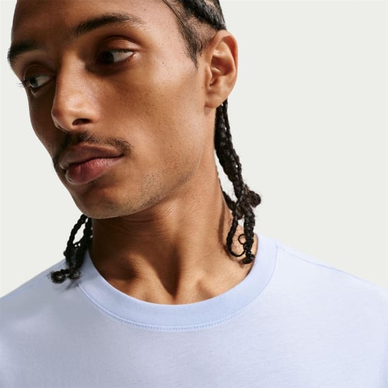 Nike Heren Club T-Shirt (Hydroblauw) - Image 3