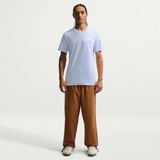 Nike Heren Club T-Shirt (Hydroblauw) - Image 5