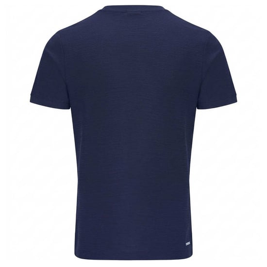 Threadbare Falkland-T-shirt van gebreid materiaal voor heren (Marine) - Image 2