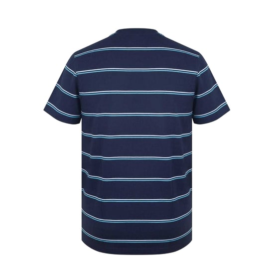 SoulCal Heren T-shirt met strepen en zak, normale pasvorm (Marine) - Image 2