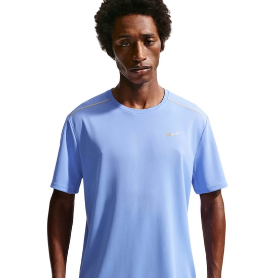 Nike Heren T-shirt Miler met Swoosh en reflecterende details (Royaal Blauw) - Image 1