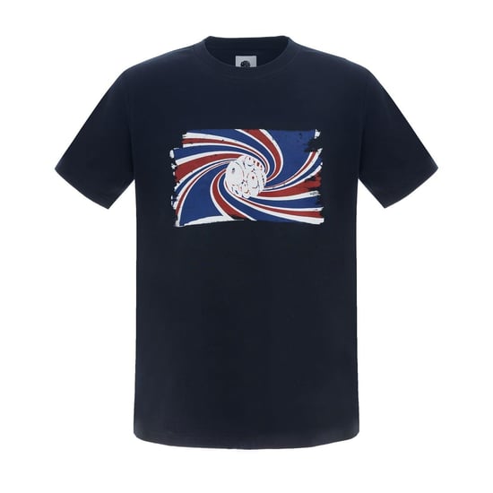 Pretty Green Heren Swirl Logo T-Shirt (Marine) - Image 1