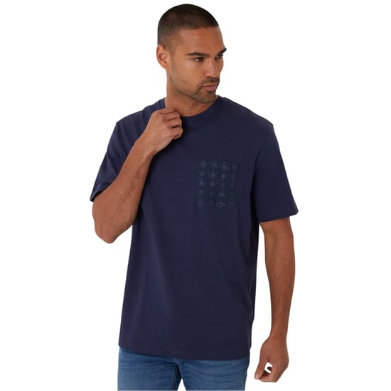 Threadbare Hyde T-shirt voor heren (Marine) - Image 2
