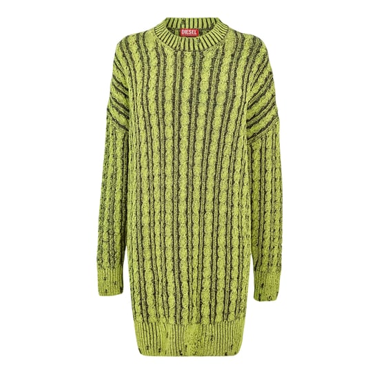 Diesel Dames Pantse Maglia Trui Jurk (Groen) - Image 1