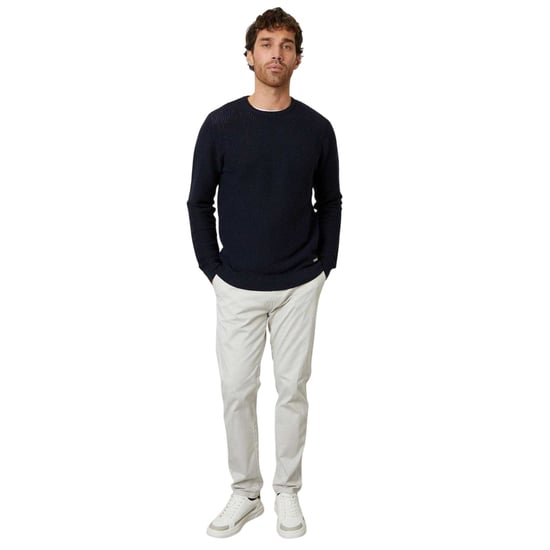 Threadbare Heren Yarra-trui met structuur, normale pasvorm (Marine) - Image 4
