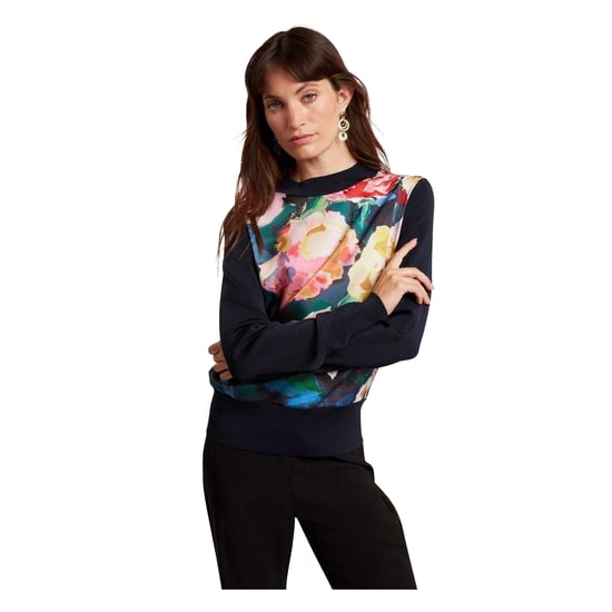 Ted Baker Dames/Dames Gebreide Top (Marine) - Image 3