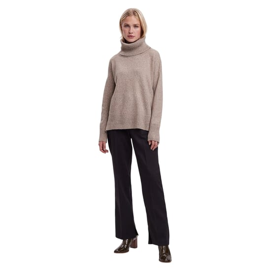 Vero Moda Dames/Dames Doffy Kraag Relaxed Fit Top (Sepia) - Image 4