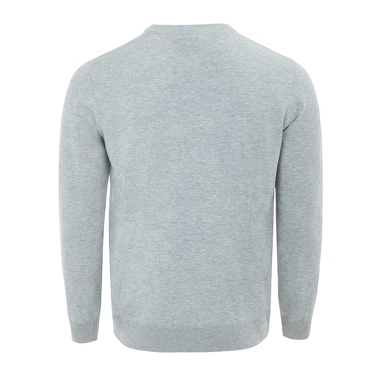 Giorgio Heren Polyester V Hals Trui (Grijze Mergel) - Image 2