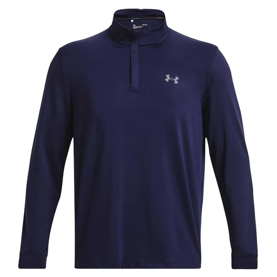 Under Armour Heren Playoff 2.0-trui met kwartritssluiting (Academy Blauw) - Image 1