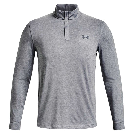 Under Armour Heren Playoff 2.0-trui met kwartritssluiting (Grijs) - Image 1