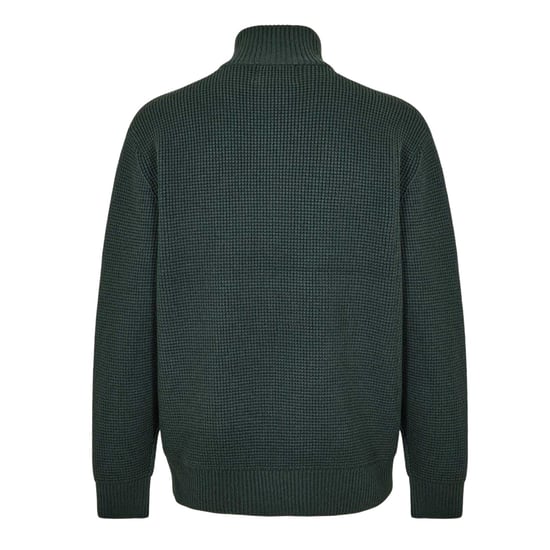 Jack Wills Heren Monty Quarter Zip Trui met lange mouwen (Evergreen) - Image 2