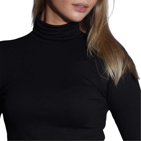 Levi's Dames Rimpel Col Slim Sweater Top (Kaviaar) - Image 3