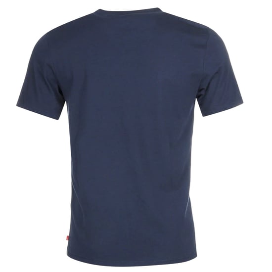 Levis Heren Batwing Logo T-Shirt (Marine, Rood) - Image 2
