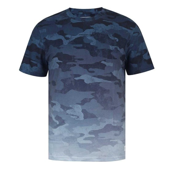 Firetrap Heren T-shirt met all-over print (Marine) - Image 1