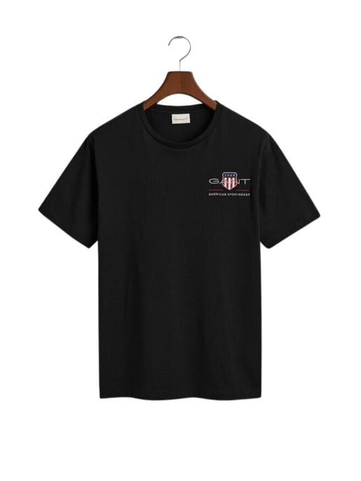 Gant | Heren Geborduurde Archief Schild T-Shirt - Image 4