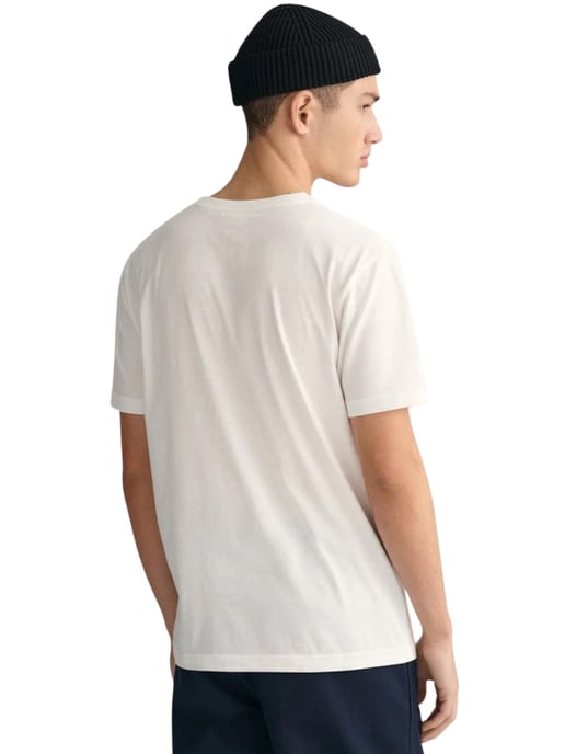 Gant | Heren Geborduurd Archief Schild T-Shirt - Image 2