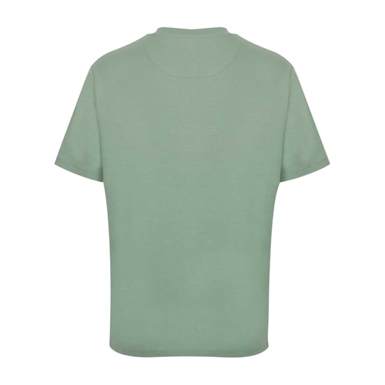 Firetrap Heren Patch Crew Hals T-shirt (Groen) - Image 2