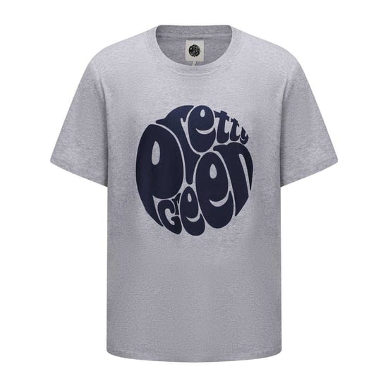 Pretty Green Heren T-shirt katoen met logo (Grijs) - Image 1