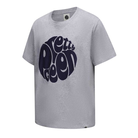 Pretty Green Heren T-shirt katoen met logo (Grijs) - Image 3