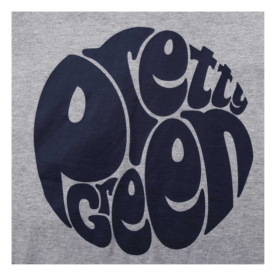 Pretty Green Heren T-shirt katoen met logo (Grijs) - Image 4