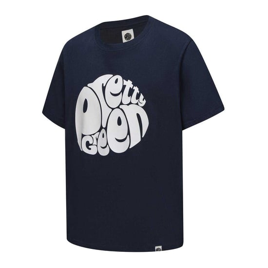 Pretty Green Heren T-shirt katoen met logo (Marine) - Image 3