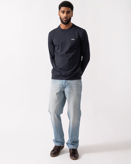 BOSS Green Tee Long Mens Long Sleeve T-Shirt - Image 3