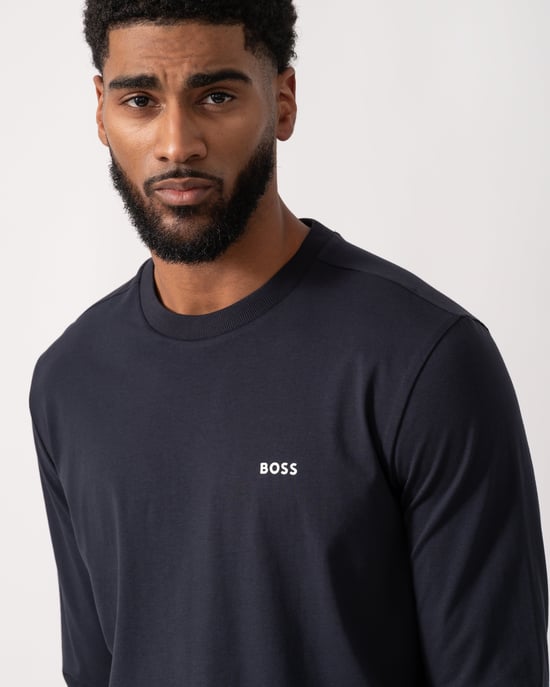 BOSS Green Tee Long Mens Long Sleeve T-Shirt - Image 4
