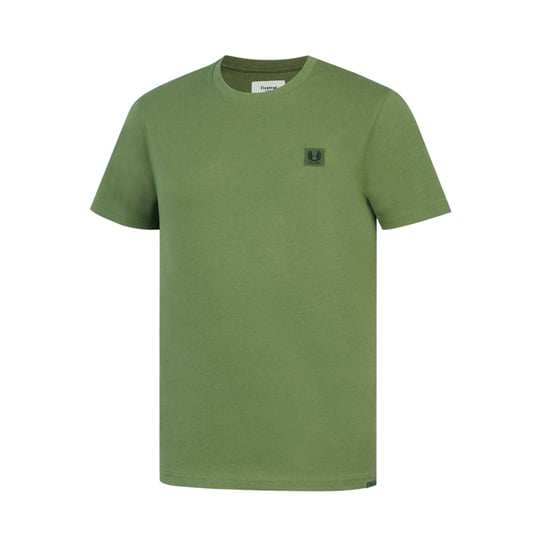 Firetrap Katoenen heren-T-shirt (Kaki Groen) - Image 3