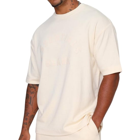 Blank Essentials Heren-T-shirt met ronde hals (Zomerzand) - Image 3