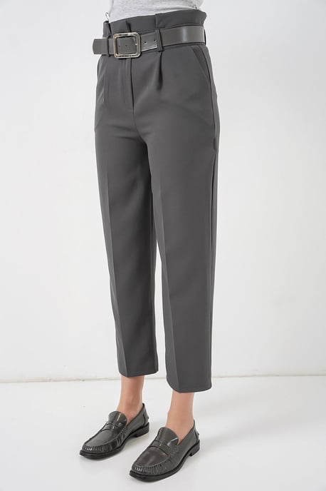 Enkelhoge Rechte Broek met Strik - Image 4