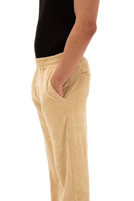 Heren rechte pijpen gebreide broek - Image 3