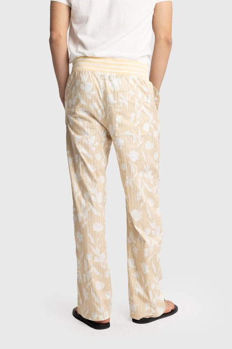 Heren Katoenen Bloemige Breipantalon - Image 3