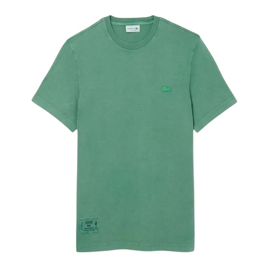 Lacoste Heren Logo Crew Neck Regular T-shirt (Groen) - Image 2