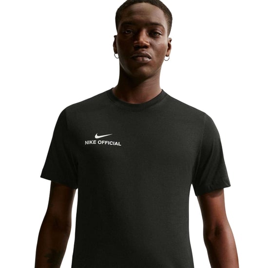 Nike Heren sportkleding: T-shirt met Swoosh-logo (Zwart) - Image 4