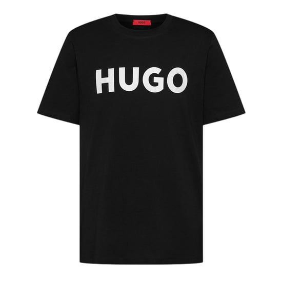 Hugo Heren-T-shirt met Dulivio-logo in contrasterende kleuren (Zwart, Wit) - Image 1