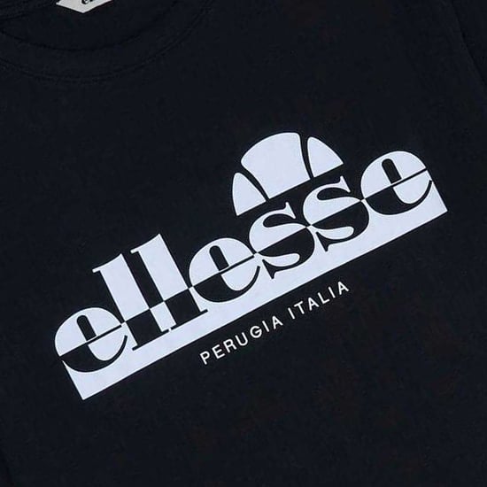 Ellesse Rillas-T-shirt met logo voor heren (Zwart) - Image 3