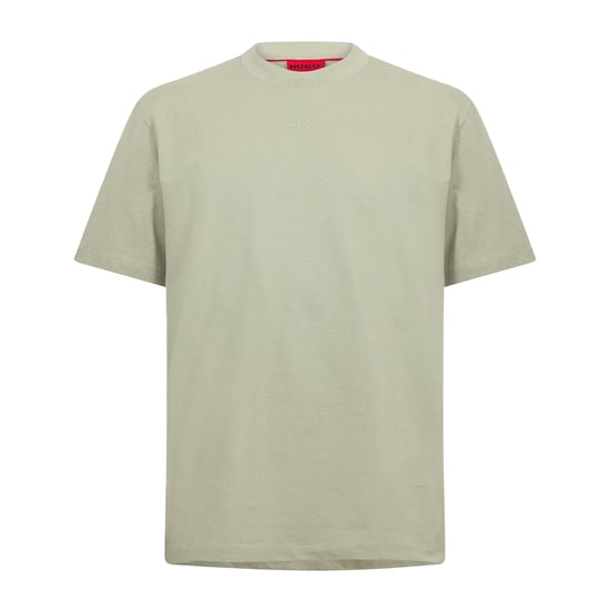 Hugo Boss Heren Zwaargewicht Relaxed Fit T-shirt (Verbleekt kakigroen) - Image 1